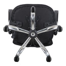 Sedia Poltrona Direzionale da Ufficio in Tessuto Nera