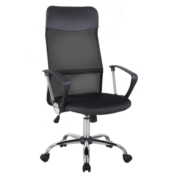 Fauteuil de bureau exécutif en tissu noir online