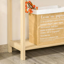 Consolle Ingresso 2 Cassetti 100x30x76 cm in Legno Naturale