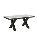 Tavolo Allungabile 180-284x90x80 cm Traffic Evolution Marmo