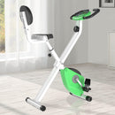 Cyclette Magnetica Pieghevole con Display LCD Verde