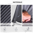 Dondolo 3 Posti da Giardino 189x133x176,5 cn in Metallo e Poliestere Grigio