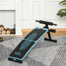 Panca Fitness per Addominali Inclinata Multifunzione Regolabile