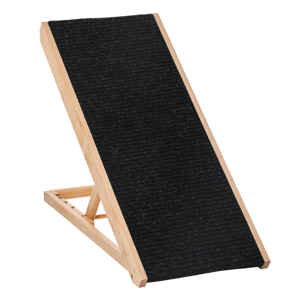 prezzo Rampe Pliable pour Chiens et Chats 90x40x61 cm en Bois Noir