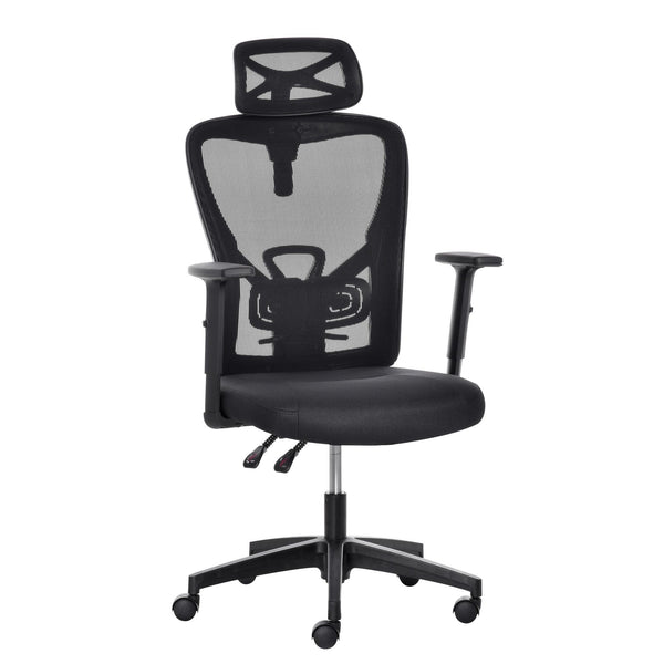 Fauteuil de bureau exécutif en tissu noir online