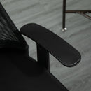 Sedia Poltrona Direzionale da Ufficio in Tessuto Nero