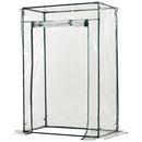 Serra da Giardino 100x50x150 cm in PVC Trasparente