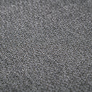 Set 2 Sedie Imbottite 59,5x50,5x92 cm in Tessuto Grigie