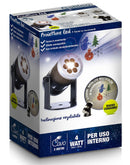 Proiettore Laser a Led 4 Forme Luci Natalizie da Interno Soriani Traditional