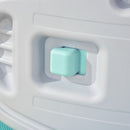 Cavallo a Dondolo 2 in 1 con Ruote e Giochi Sonori in Plastica