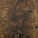 Libreria 3 Ripiani 8 Vani 97,5x30x100 cm in MDF Marrone Rustico