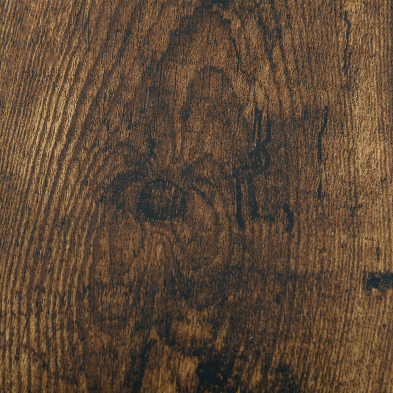 Libreria 3 Ripiani 8 Vani 97,5x30x100 cm in MDF Marrone Rustico