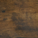 Libreria 5 Ripiani 7 Cubi 50x24x106 cm in MDF Marrone Rustico