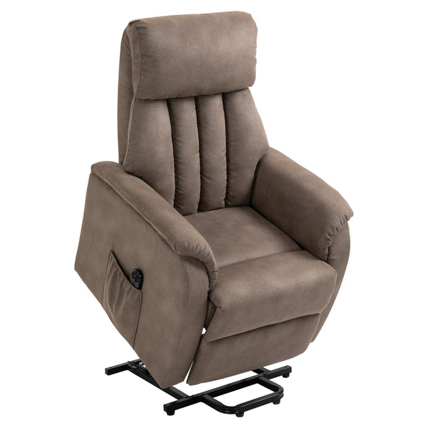 prezzo Fauteuil Releveur Electrique 1 Moteur en Tissu Marron