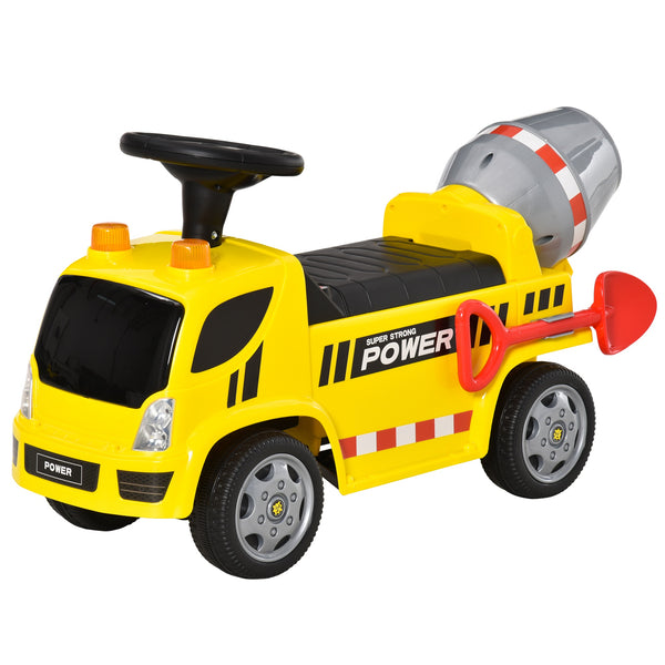 Camion malaxeur à béton jaune pour enfants sconto
