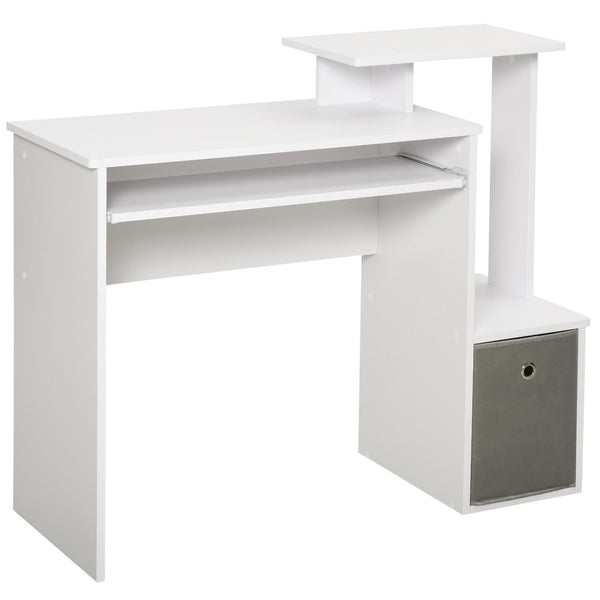 acquista Bureau 100x40x86,6 cm en aggloméré blanc