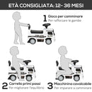 Auto Macchina Cavalcabile per Bambini con Licenza Mercedes Truck Power Bianca