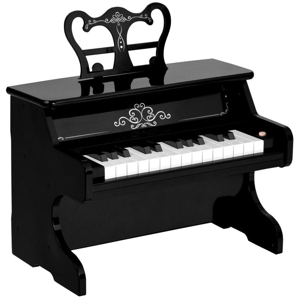 Mini Piano Jouet pour Enfants 25 Touches en ABS Noir acquista