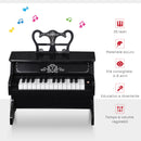 Mini Pianoforte Giocattolo per Bambini  25 Tasti in ABS Nero