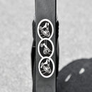 Monopattino Pieghevole 100x39x80-103,5 cm con Freno a Disco in Alluminio Nero