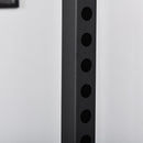 Stazione Fitness Multifunzione 155x118x220 cm in Acciaio Nera