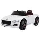 Macchina Elettrica per Bambini 6V con Licenza Bentley Bianca