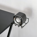 Scrivania da Gaming 106x60x93,5 cm con Ripiano in MDF e Metallo Nero