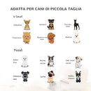 Cuccia per Cani Taglia Piccola 66x73x69 cm con Cancelletto Rimovibile Bianca e Verde