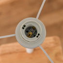 Lampada da Terra Ø38x155 cm E27 40W Base in Marmo Bianco