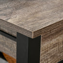 Carrello da Cucina 60x50x84,5 cm in Legno Truciolato Marrone