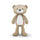 Orsacchiotto di Peluche Multifunzione Allenatore del Sonno 16x40x12 cm con Luce e Suoni Beige