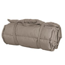 Cuscino Outdoor Imbottito Idrorepellente per Lettino da Esterno 60x180 cm in Poliestere e Policotone Tortora      