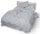 Housse de couette double avec taies d'oreiller imprimées en pur coton Blue Monkeys