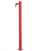 Fontaine de jardin avec robinet rouge Belfer 42/SR