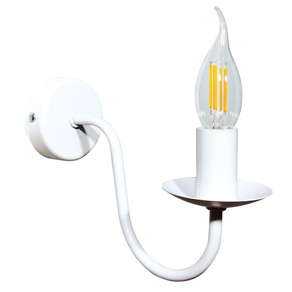 Applique 1xE14 Blanc E-Energy Cadre Peint Nicla prezzo
