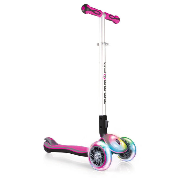 online Trottinette LED Globber Elite Rose Télescopique et Pliable 3 Roues Max 50Kg