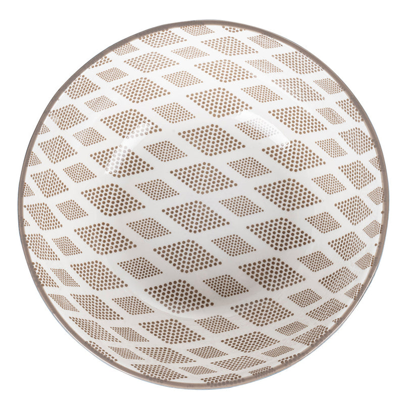 Insalatiera Ø24x9,5 cm  in Porcellana VdE Tivoli 1996 Confusion