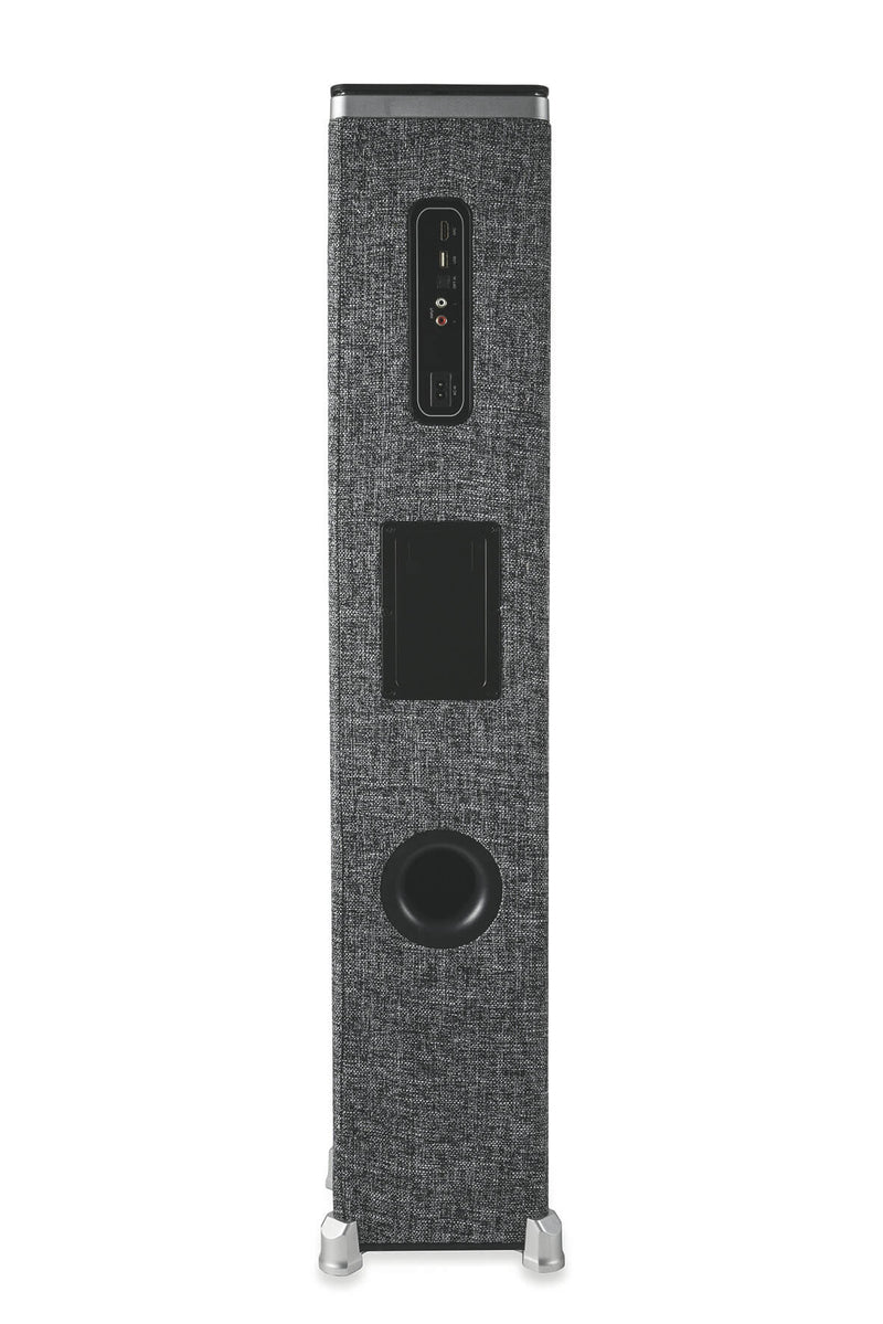 Altoparlante Speaker a Torretta 120W Wireless con Radio in Tessuto Kooper Techno Grigio