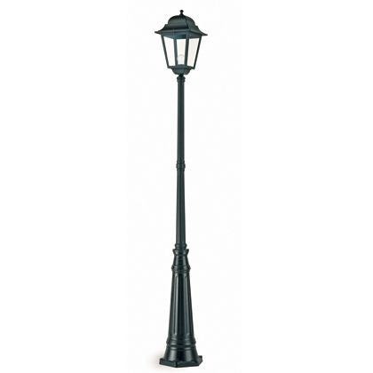 Pole Alto Lampe de Jardin Couleur Noir pour Extérieur Maxi Square Line Livos prezzo