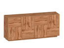 Credenza 4 Ante 200x44x86 cm Pongo 4A Rovere Wotan  