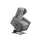 Fauteuil releveur électrique 2 moteurs 90x100x90 cm Canapé Microfibre Dispositif Médical 1 Gris Clair