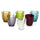 Lot de 6 Verres Luxor Colorés en Verre Coloré en Pâte Kaleidos