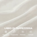 Divano 2 Posti 131x73x80 cm Imbottito con 2 Cuscini e Braccioli in Tessuto Effetto Pelle Traspirante Crema      