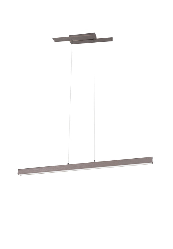 acquista Suspension LED d'intérieur en métal nickel mat