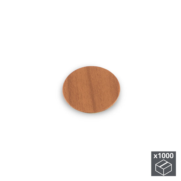 Cache-trous adhésifs Emuca 13 mm effet cerise 1 000 pièces online