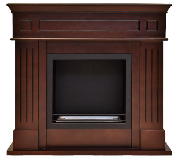 Camino a Bioetanolo da Pavimento 110x102x37 cm Dalya Noce