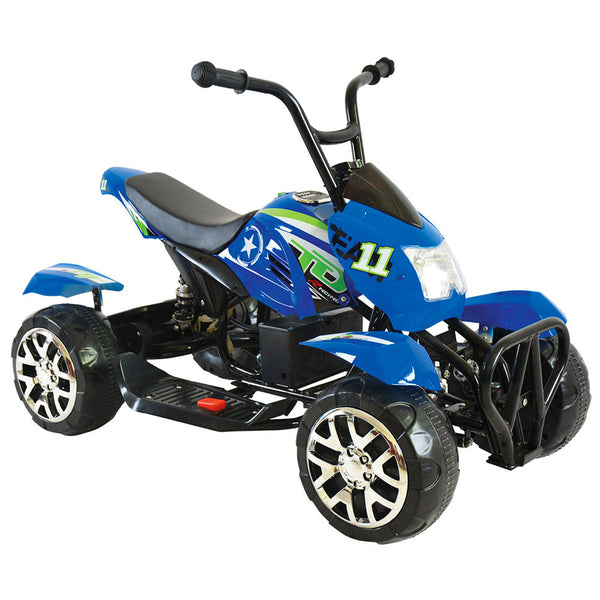 sconto Quad Electrique Enfant 12V Kidfun Bleu