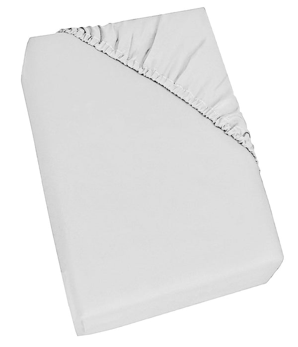 Drap de dessous avec coins et élastique uni blanc différentes tailles online