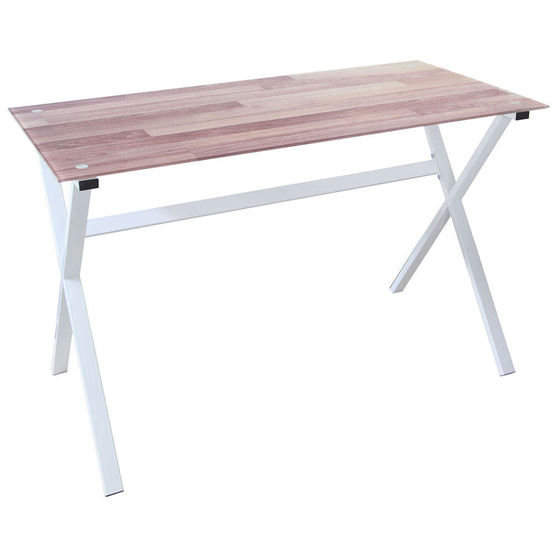 Scrivania 120x60xH75 cm in Vetro View Parquet