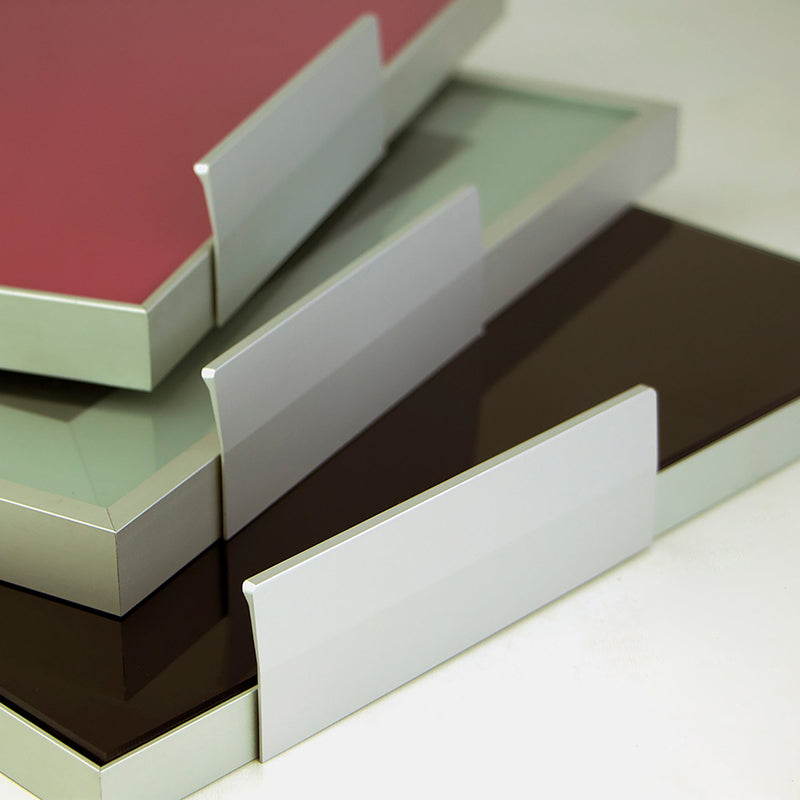 Maniglie Adesive per Mobile 94 mm Alluminio Anodizzato Opaco 20 Pezzi Emuca